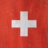 Switzerland Flag Distressed Nintendo Switch OLED (2021) Skin